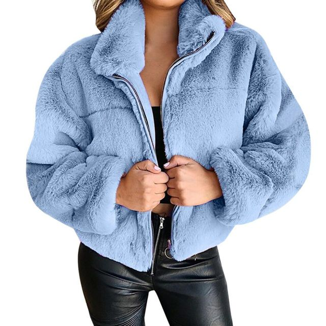 W&W Mode Plüschjacke