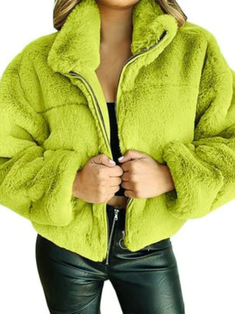 W&W Mode Plüschjacke