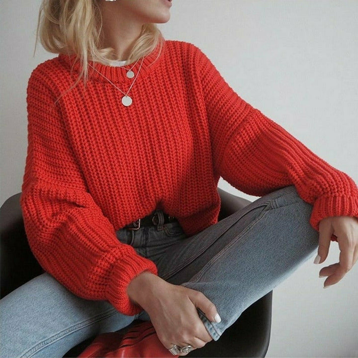 W&W Mode | Lässiger Fester Strickpullover