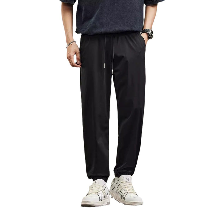 Herren leichte Sporthose mit elastischem Bund und atmungsaktivem Stoff W&W Mode