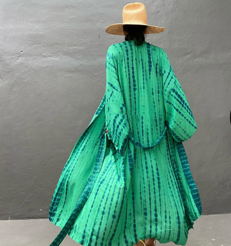 Damen Kaftan Kleid W&W Mode