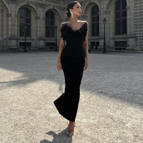 W&W Mode | Ärmelloses Bodycon Boutique Party Kleid