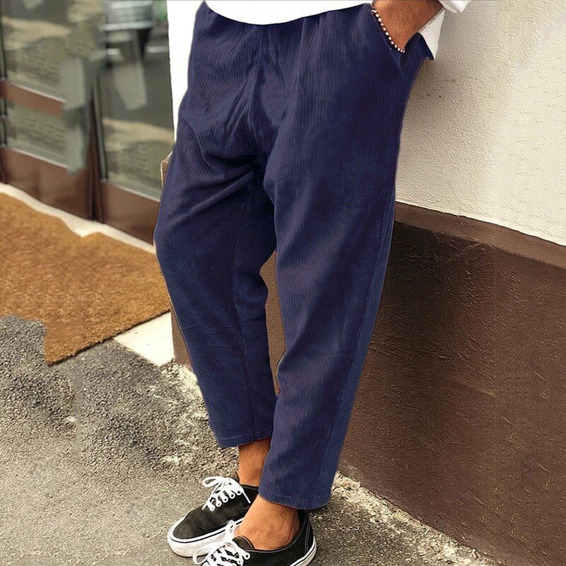 W&W Mode | Lässig Lockere Cord Hose Für Herren