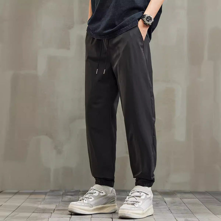 Herren leichte Sporthose mit elastischem Bund und atmungsaktivem Stoff W&W Mode