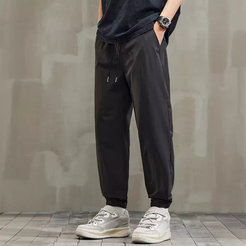 Herren leichte Sporthose mit elastischem Bund und atmungsaktivem Stoff W&W Mode