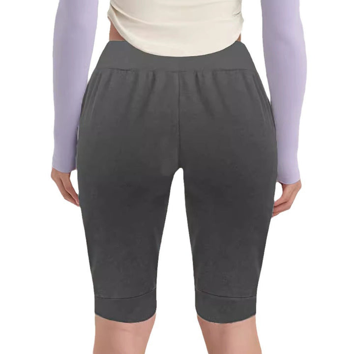 Damen Sportliche Kapuhosen im lässigen Design mit dekorativem Kordelzug W&W Mode