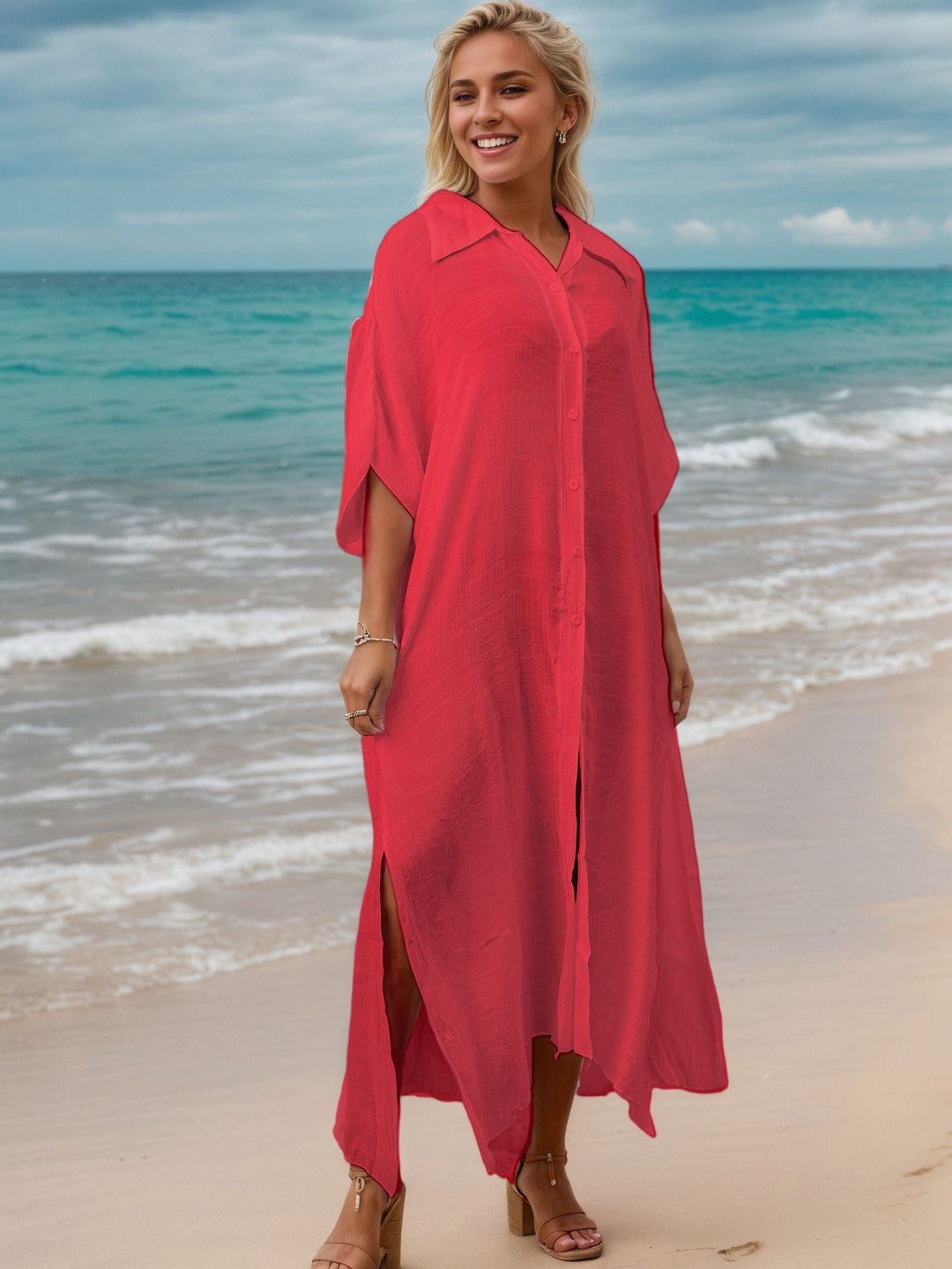 Damen Strandkleid W&W Mode