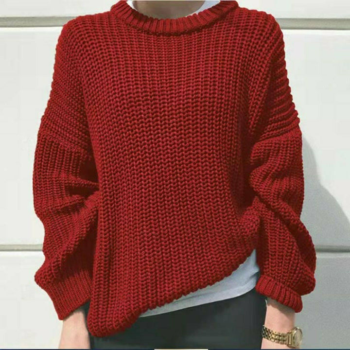 W&W Mode | Lässiger Fester Strickpullover