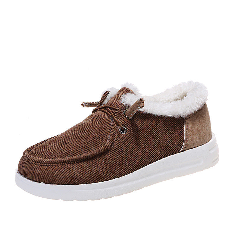 W&W Mode - Elegante Winter-Sneakers mit Fellfutter