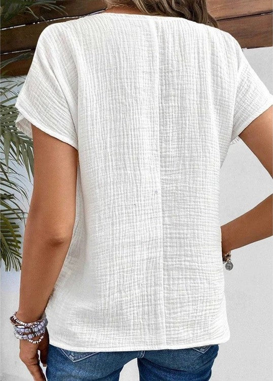 W&W Mode | Stilvolles Sommerbluse aus leichtem Stoff