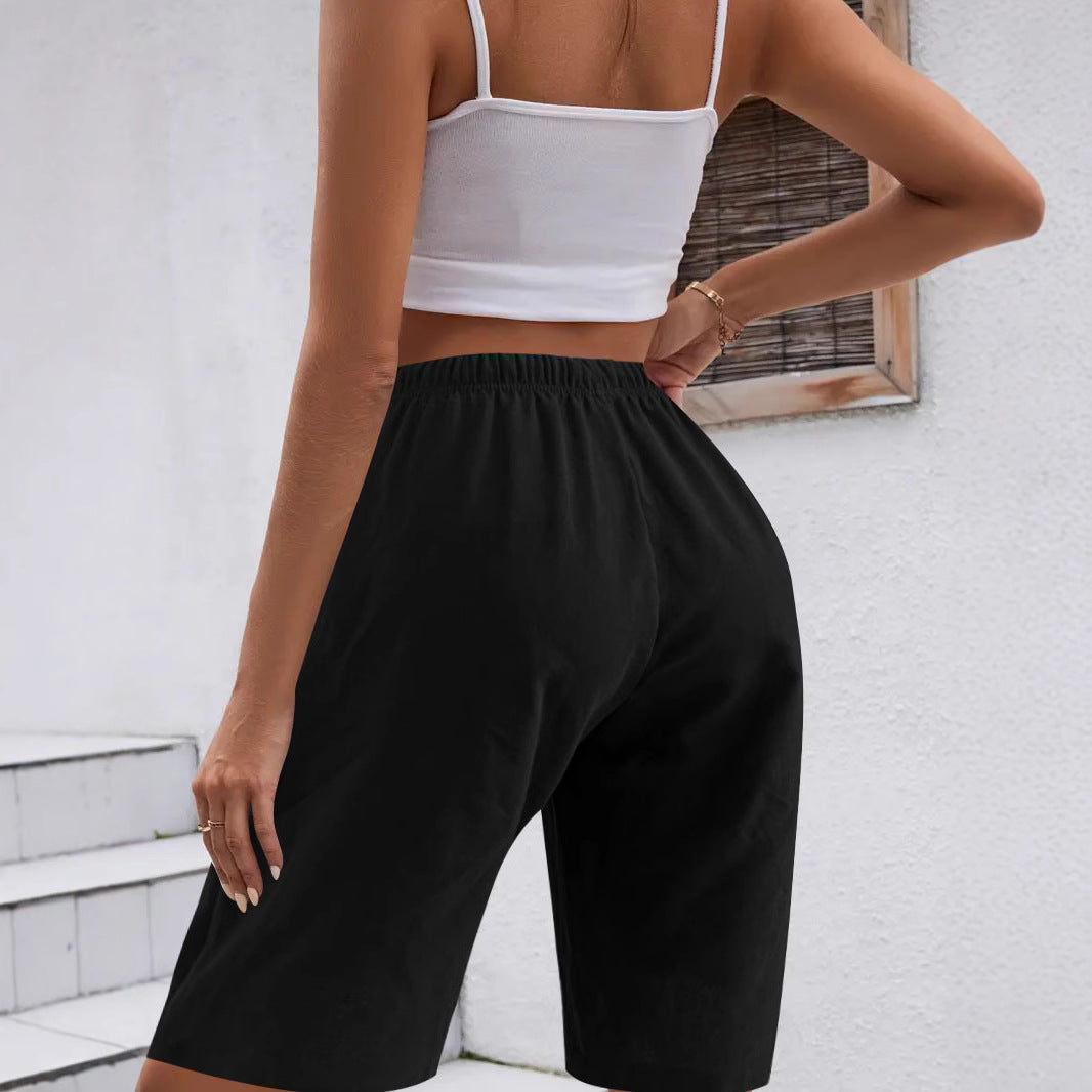 Damen Komfortable Freizeitshorts W&W Mode
