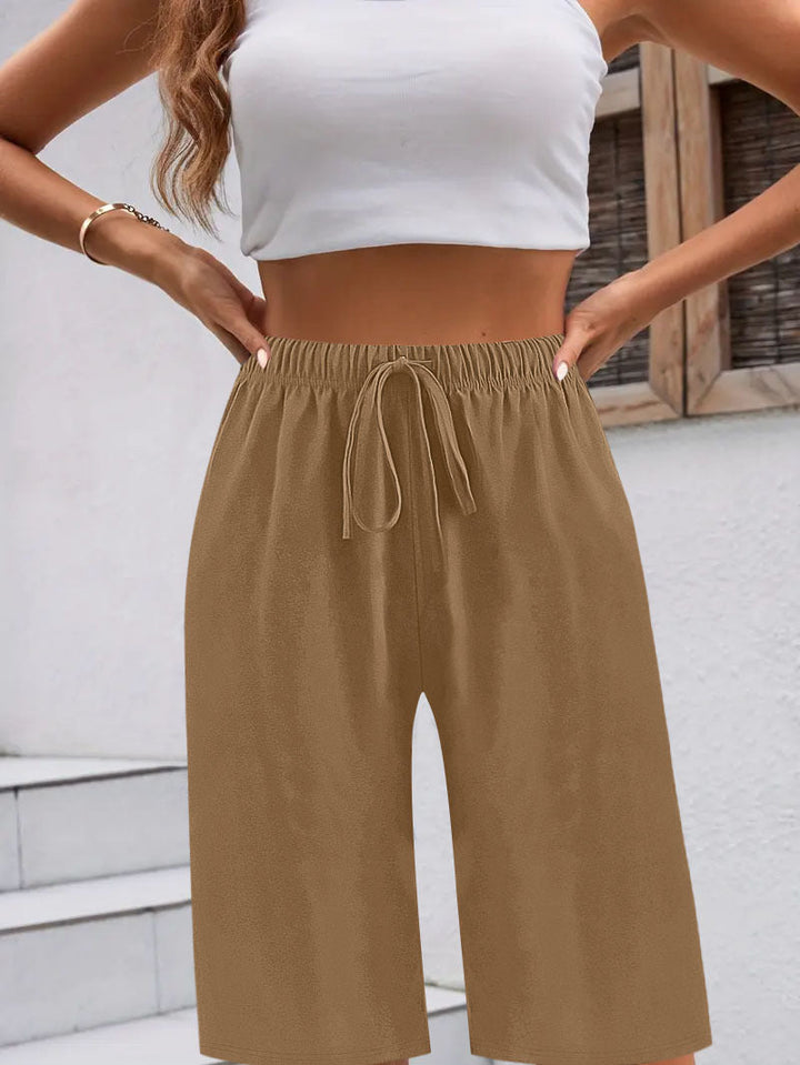 Damen Komfortable Freizeitshorts W&W Mode