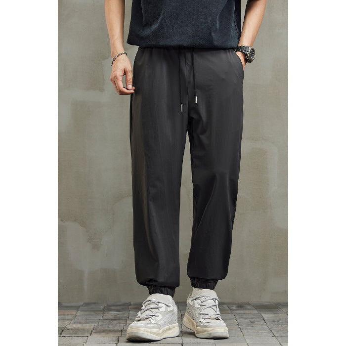 Herren leichte Sporthose mit elastischem Bund und atmungsaktivem Stoff W&W Mode