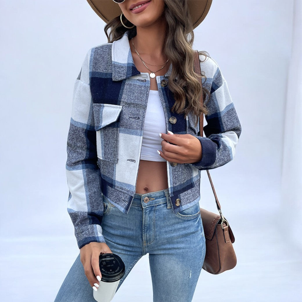 W&W Mode | Modische Karo-Jacke