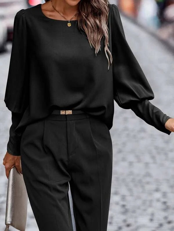 W&W Mode | Bluse mit Puffärmeln für Damen - Elegant und Trendy