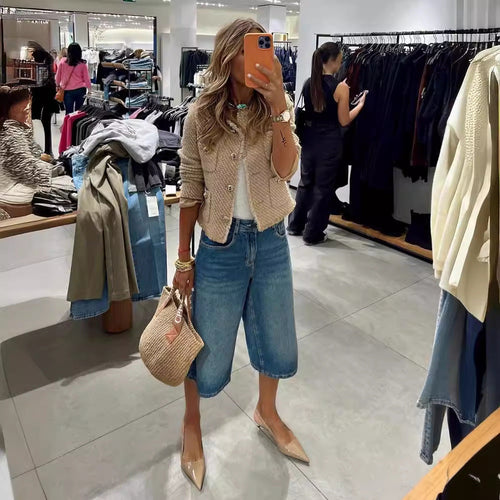 W&W Mode | Damen Leichte Sommerjacke Elegant