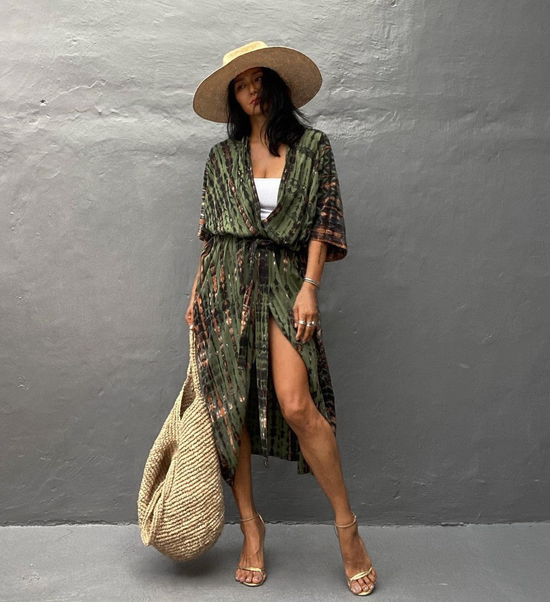 Damen Strandkimono W&W Mode