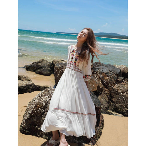 W&W Mode | Boho Kleid Schwarz