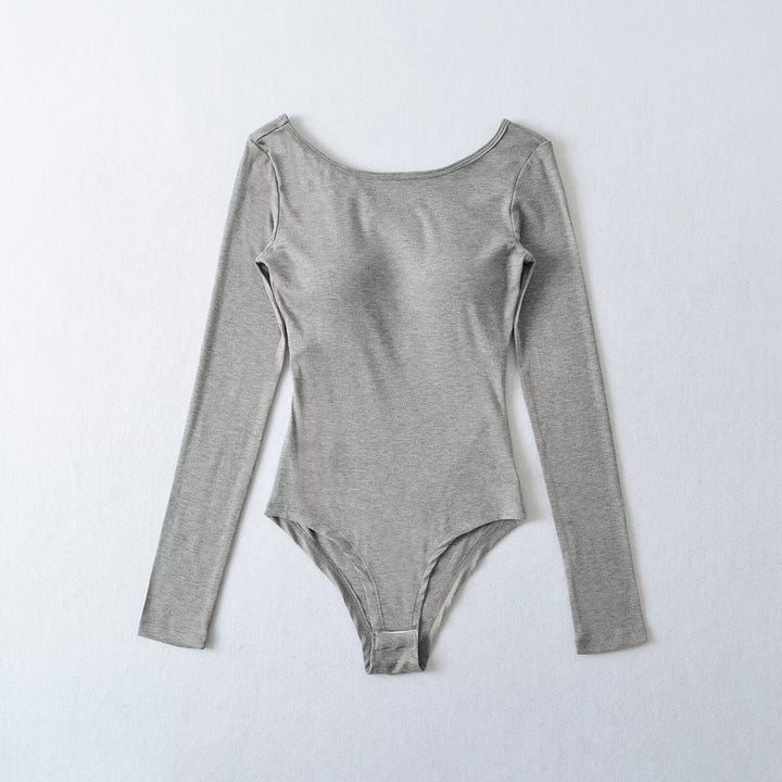 Damen Bodysuit mit elegantem Schnitt und hochwertigen Materialien W&W Mode