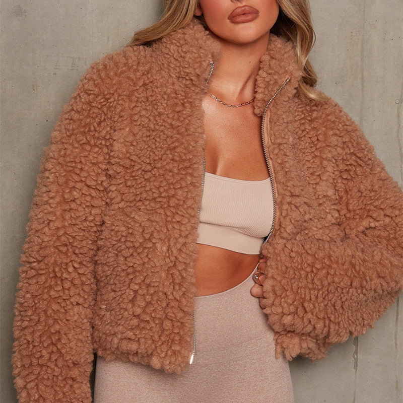 W&W Mode Schlichte Und Elegante Jacke