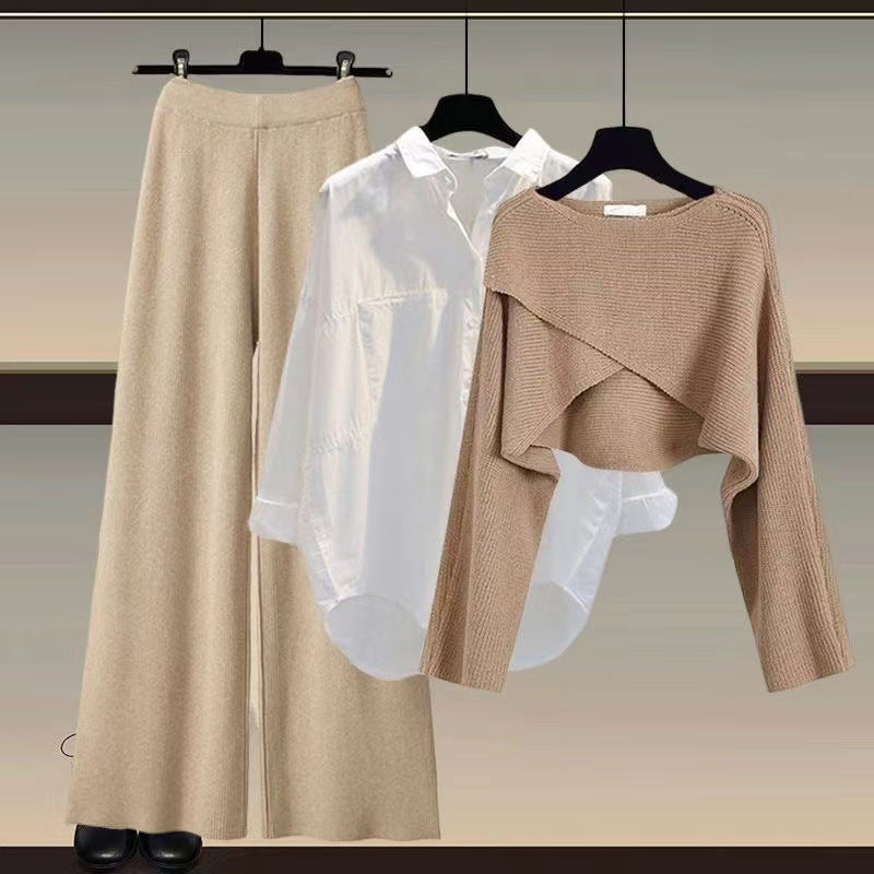 W&W Mode | Bequemes Dreiteiliges Langarm Set