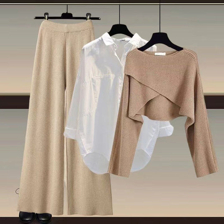 W&W Mode | Bequemes Dreiteiliges Langarm Set