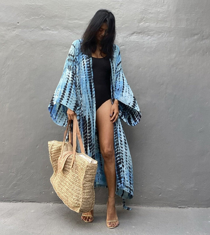 Damen Kaftan Kleid W&W Mode