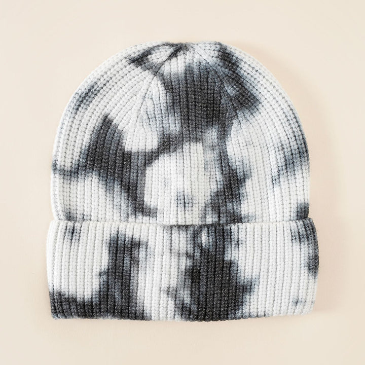 Damen Beanie-Mütze mit modernem Batikdesign und komfortabler Passform W&W Mode