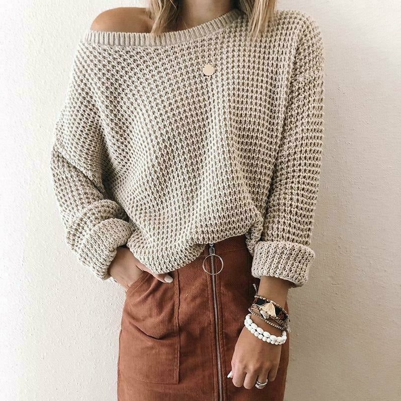 W&W Mode | Lässiger Fester Pullover