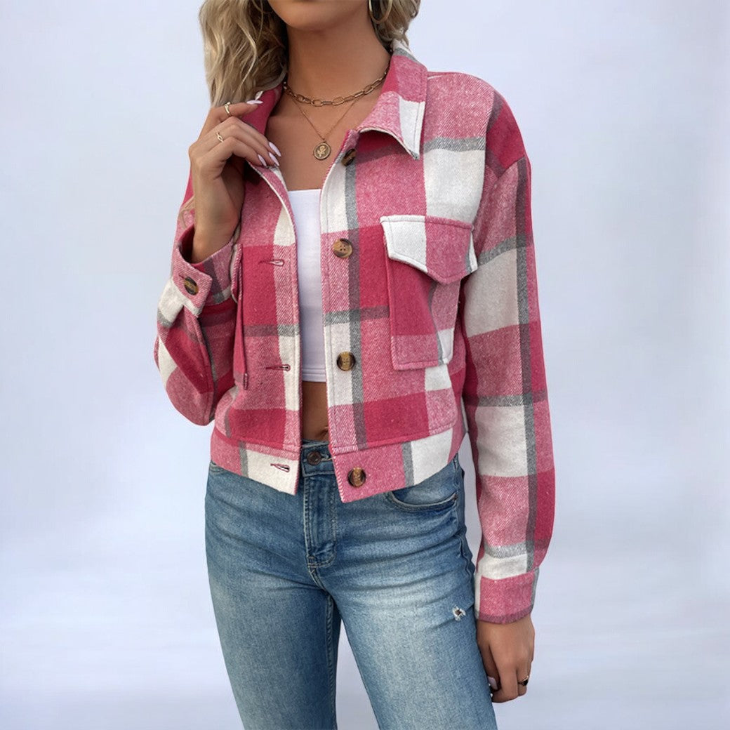 W&W Mode | Modische Karo-Jacke