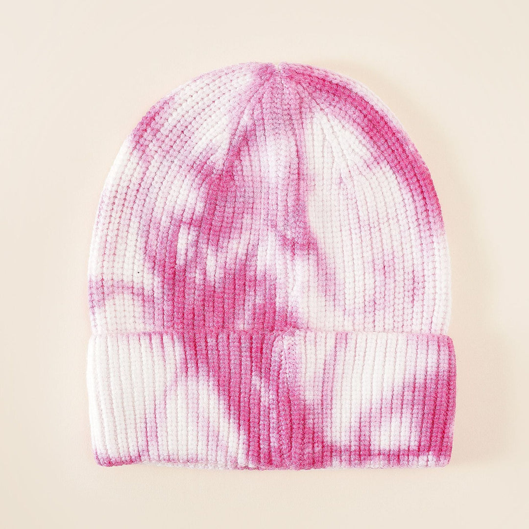 Damen Beanie-Mütze mit modernem Batikdesign und komfortabler Passform W&W Mode