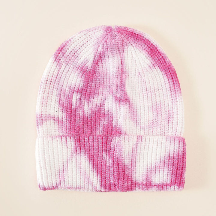 Damen Beanie-Mütze mit modernem Batikdesign und komfortabler Passform W&W Mode