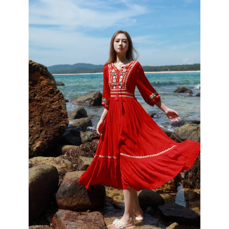 W&W Mode | Boho Kleid Schwarz