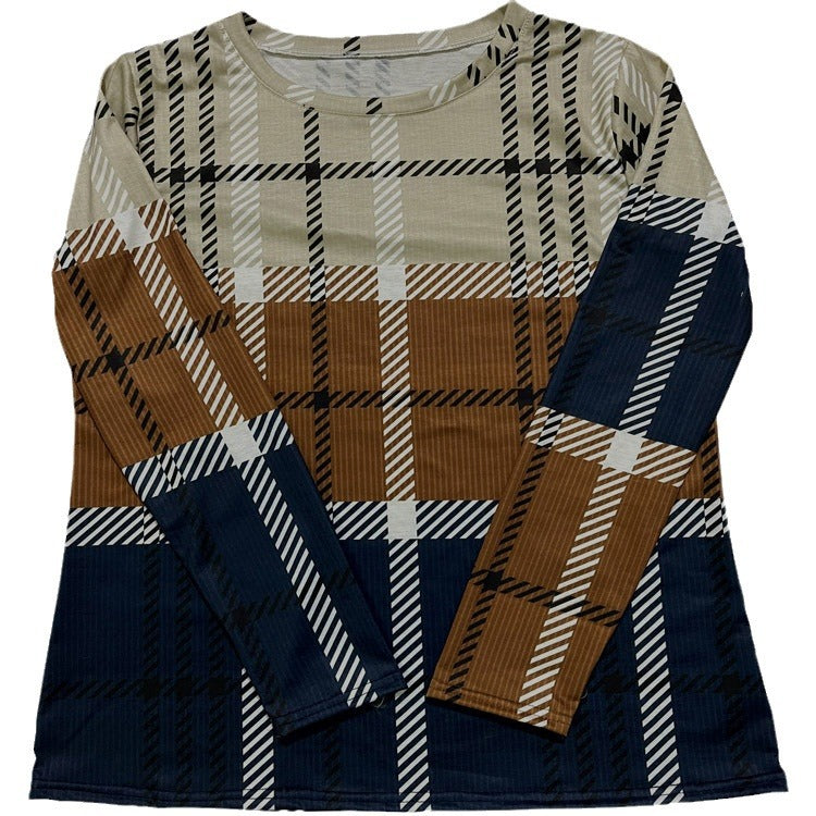 W&W Mode | Bedruckter legerer Pullover Top