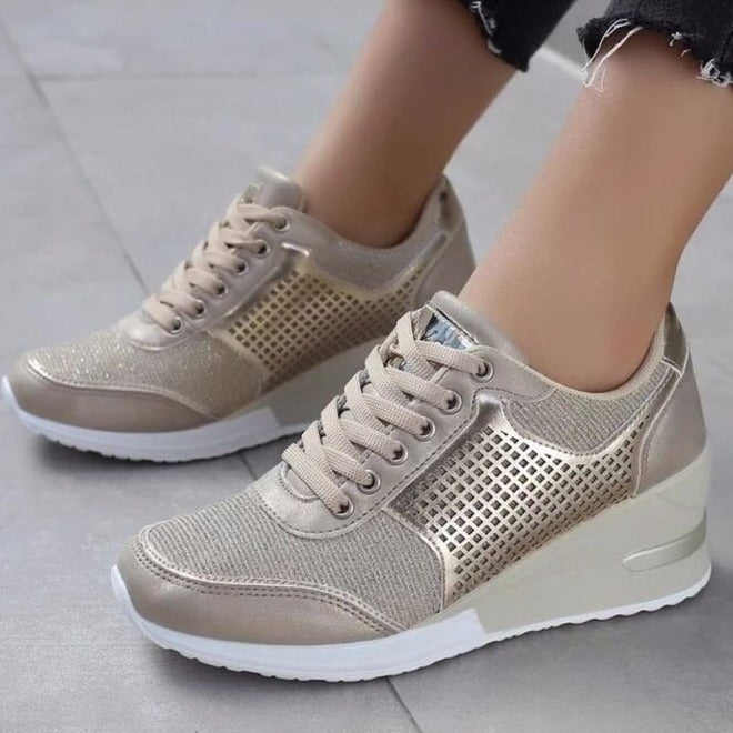 W&W Mode | Orthopädische Sneakers mit Hohem Absatz und Keilabsatz