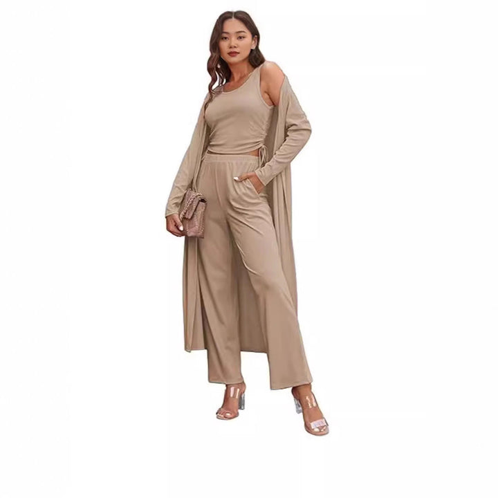 W&W Mode | Strickweste Taschen Drei-Teile-Set