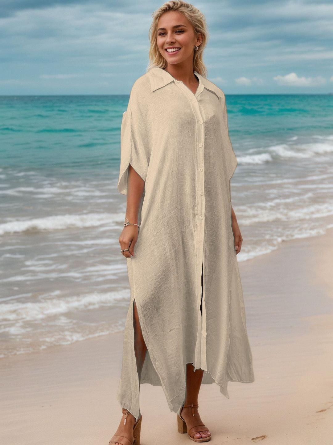 Damen Strandkleid W&W Mode