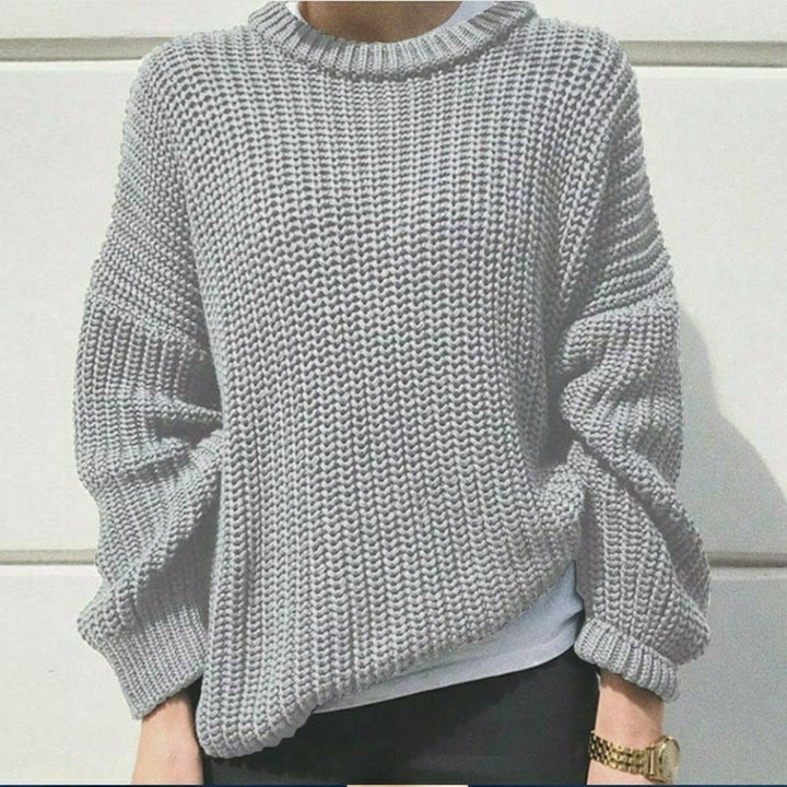 W&W Mode | Lässiger Fester Strickpullover
