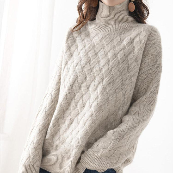 W&W Mode | Damen Rollkragenpullover