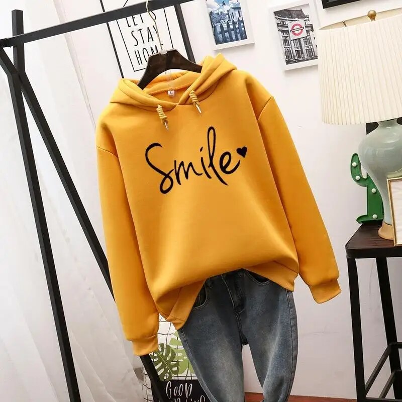 W&W Mode | Janet Smile-Love Kapuzenpullover