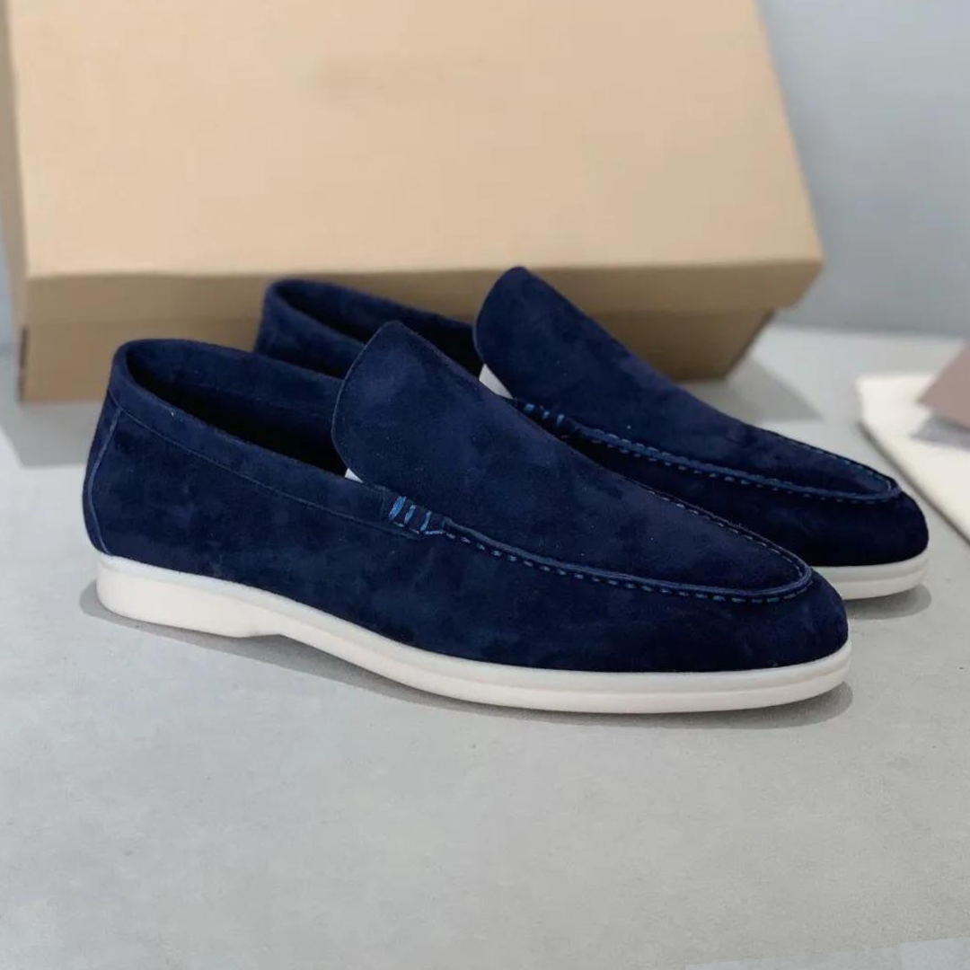 W&W Mode | Wildleder-Loafers für stilvolle Eleganz