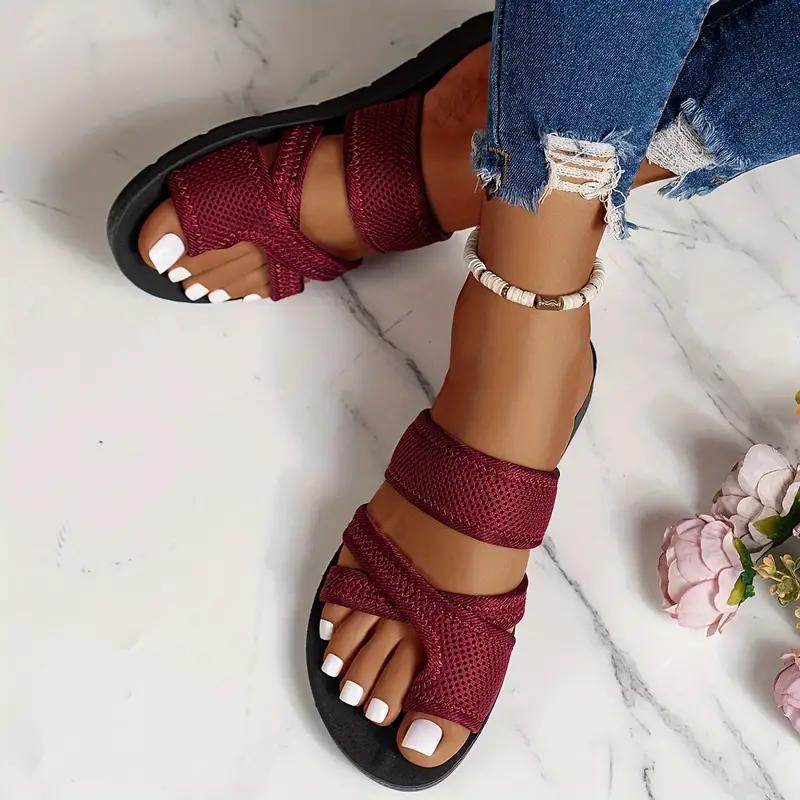 W&W Mode | Sandalen Leichtgewicht Slip On Pantoletten Sommerschuhe