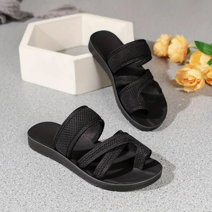 W&W Mode | Sandalen Leichtgewicht Slip On Pantoletten Sommerschuhe