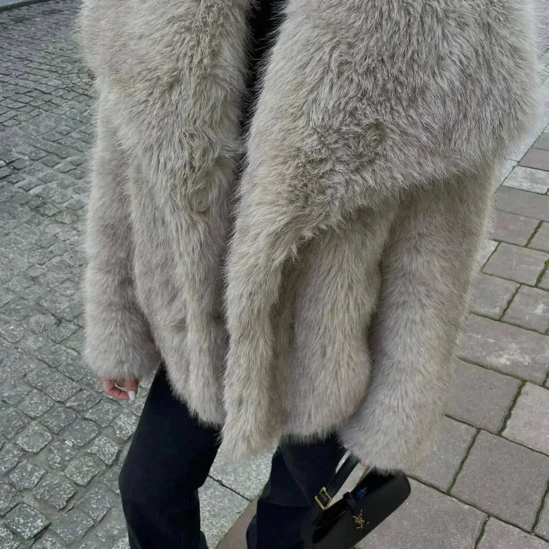 W&W Mode | Flauschige Pelzjacke Für Winter