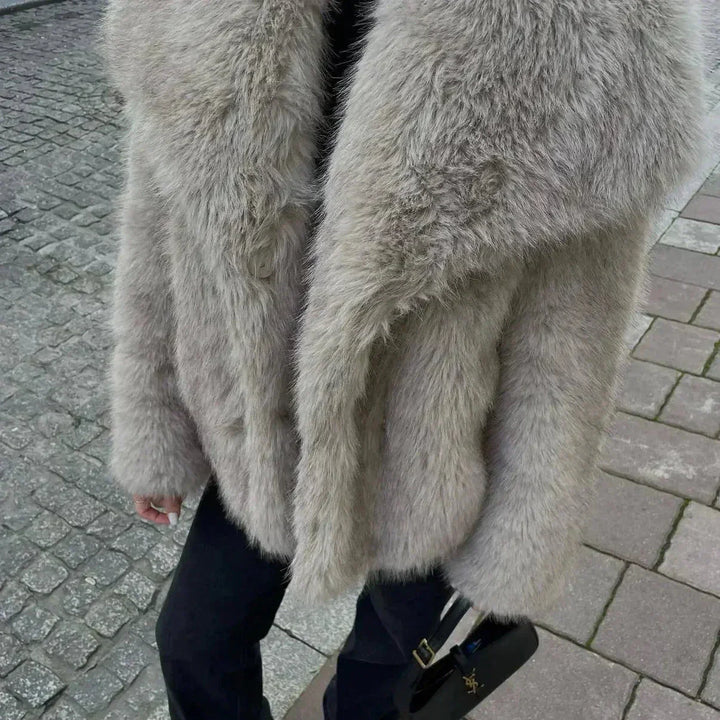 W&W Mode | Flauschige Pelzjacke Für Winter