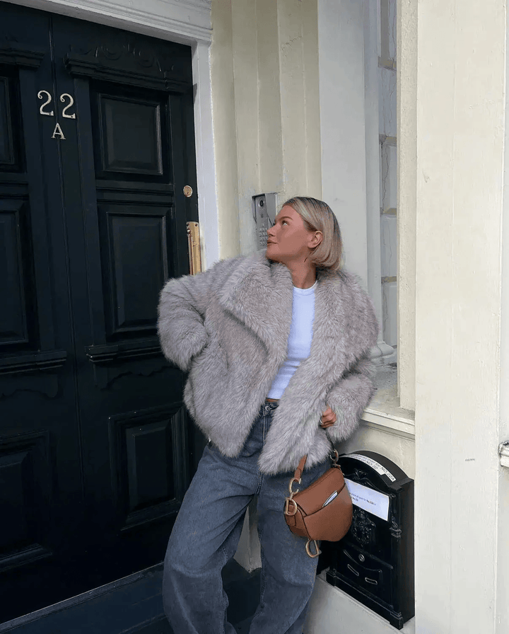 W&W Mode | Faux-Fur-Mantel