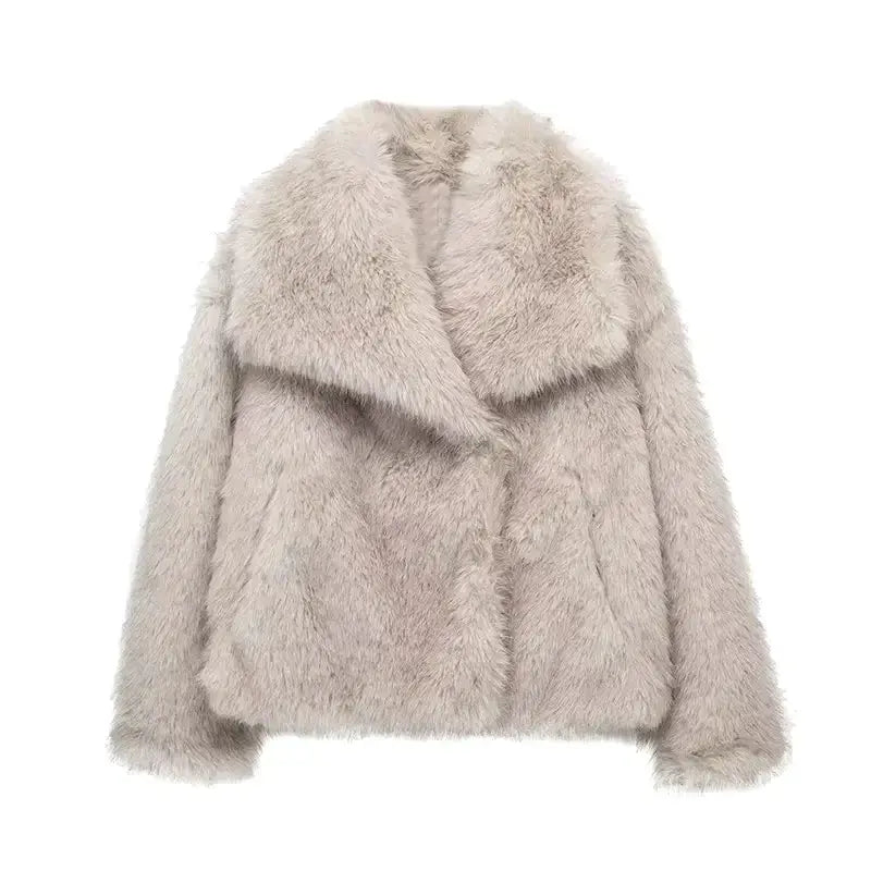 W&W Mode | Flauschige Pelzjacke Für Winter