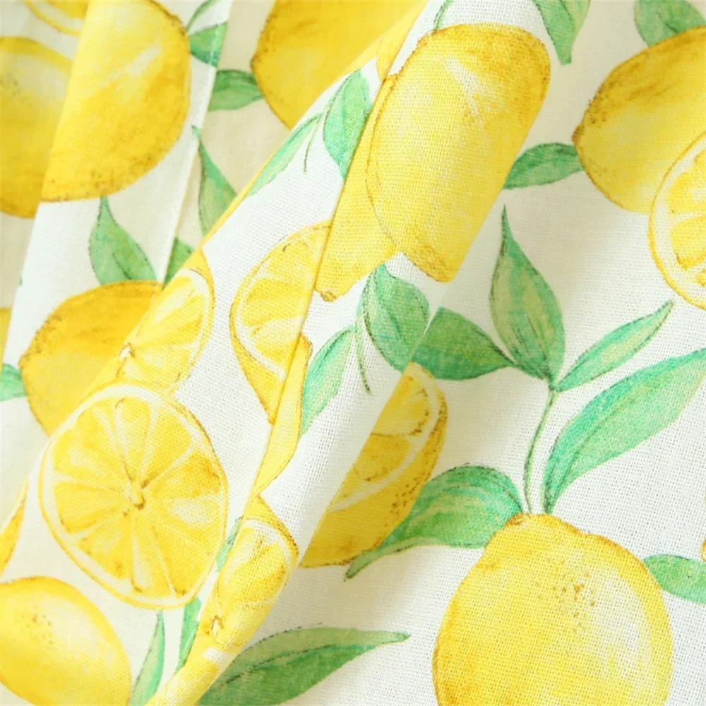 W&W Mode - Slim-Fit - Mit Zitronenprint - Sommer