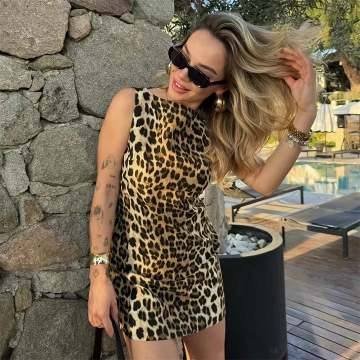 W&W Mode - Kurz - Leopardenmuster - Sommer