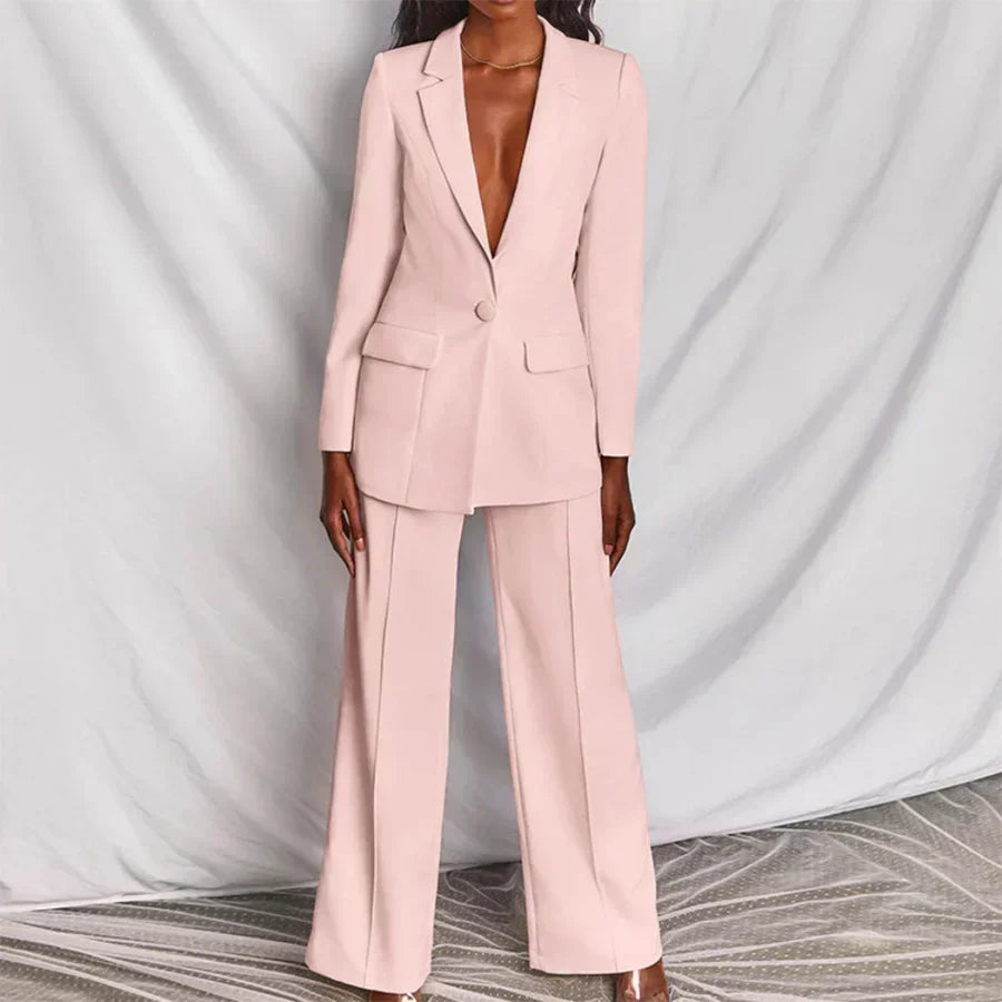 W&W Mode | Chic Blazer & Hose Satz